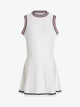 Load image into Gallery viewer, Cora Court Dress 31.5 - White / Blue