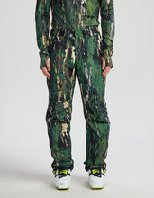 Load image into Gallery viewer, Team Aztech Ski Pant - Green Camo Multi