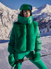 Load image into Gallery viewer, La Reine Ski Jacket - Ice Green