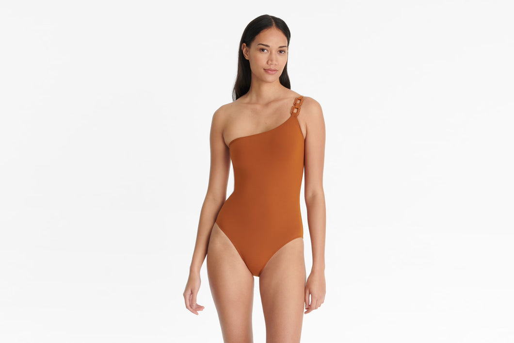 Plaisance One Shoulder  - Ecorce