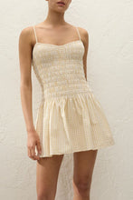 Load image into Gallery viewer, Araceli Mini Dress - Butter Textured Gingham
