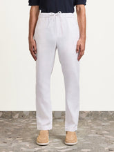 Load image into Gallery viewer, Oscar Linen Chinos - White
