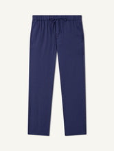 Load image into Gallery viewer, Oscar Linen Chinos - Navy-blue
