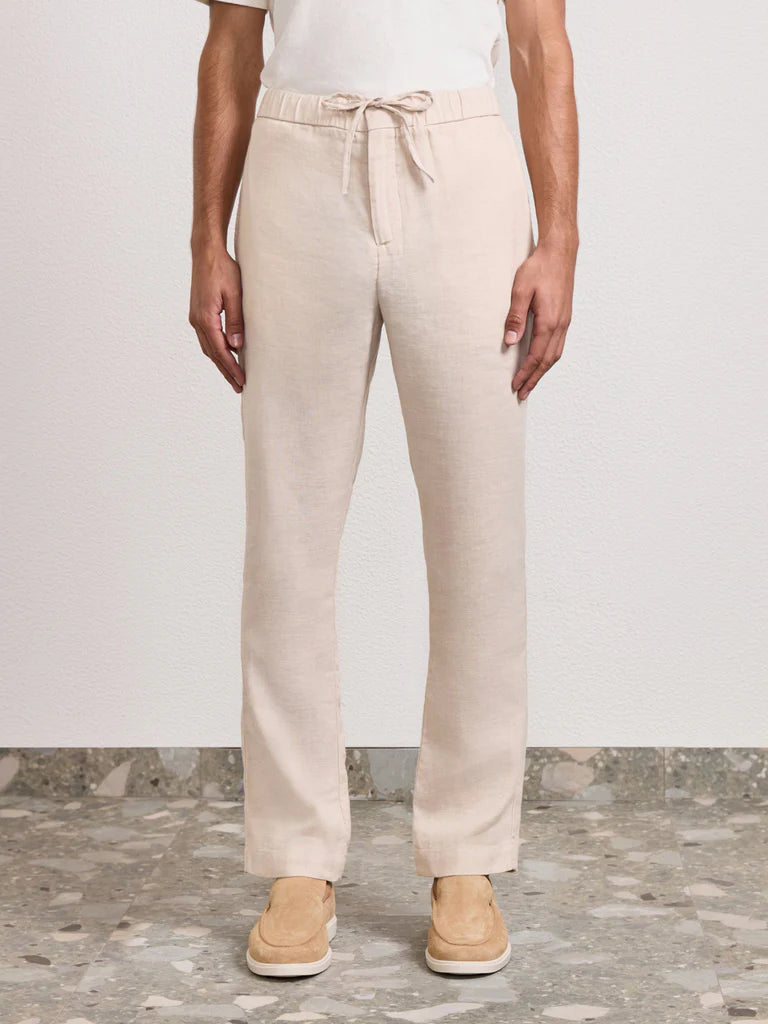 Oscar Linen Chinos - Sand