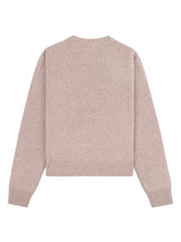 Load image into Gallery viewer, Faubourg Cashmere Crewneck  - Heather Oatmeal
