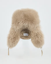 Load image into Gallery viewer, Chapka Loro Piana Flannel/Fox - Dune
