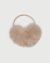 Load image into Gallery viewer, Yves Salomon Earwarmer Fox Ficelle - Front | Hong Kong
