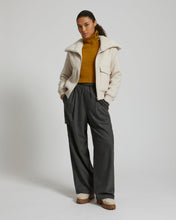 Load image into Gallery viewer, Jacket Blended Cashmere Doublefaced/Mink - Albatre
