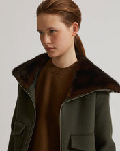 Load image into Gallery viewer, Jacket Blended Cashmere Doublefaced/Mink - The
