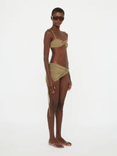 Load image into Gallery viewer, Ruched Orbit Skirt Brief  - Eucalypt
