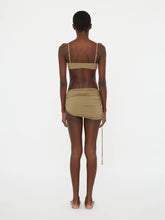 Load image into Gallery viewer, Ruched Orbit Skirt Brief  - Eucalypt
