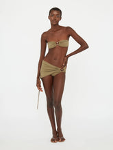 Load image into Gallery viewer, Ruched Orbit Skirt Brief  - Eucalypt
