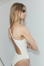 Load image into Gallery viewer, Leme Asymmetric One Piece  - Ecru
