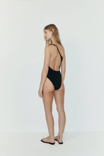Load image into Gallery viewer, Leme Asymmetric One Piece  - Black
