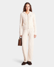 Load image into Gallery viewer, Src Cashmere Trousers  - Cream Navy
