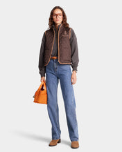 Load image into Gallery viewer, Vendome Quilted Vest  - Chocolate Tan
