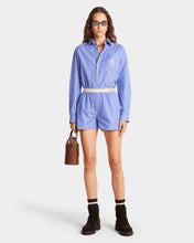 Load image into Gallery viewer, Serif Logo Boxer Short  - Blue/White
