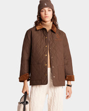 Load image into Gallery viewer, Vendome Quilted Jacket  - Chocolate
