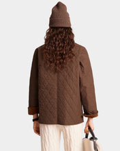 Load image into Gallery viewer, Vendome Quilted Jacket  - Chocolate
