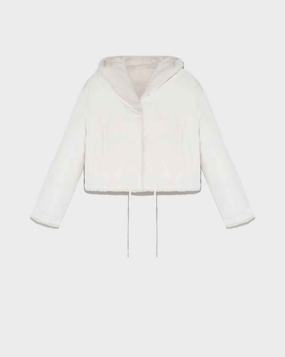 Jacket Reversible Thick Technical Fabric - Flocon