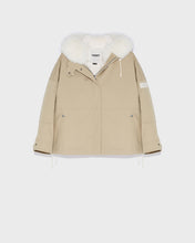 Load image into Gallery viewer, Parka Blended Cotton/Rabbit/Fox - Sable/Ivoire
