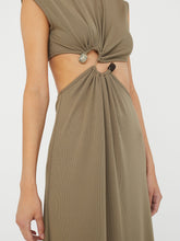 Load image into Gallery viewer, S-Buckle Tank Dress  - Eucalypt
