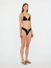 Load image into Gallery viewer, Ruched Orbt High Brief  - Black
