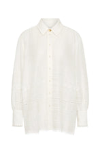 Load image into Gallery viewer, Cloud Embroidered Shirt  - Ivory
