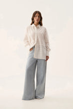 Load image into Gallery viewer, Cloud Embroidered Shirt  - Ivory
