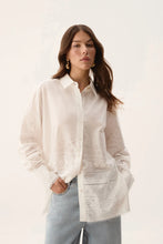 Load image into Gallery viewer, Cloud Embroidered Shirt  - Ivory

