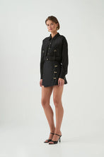 Load image into Gallery viewer, Amber Mini Skirt  - Black
