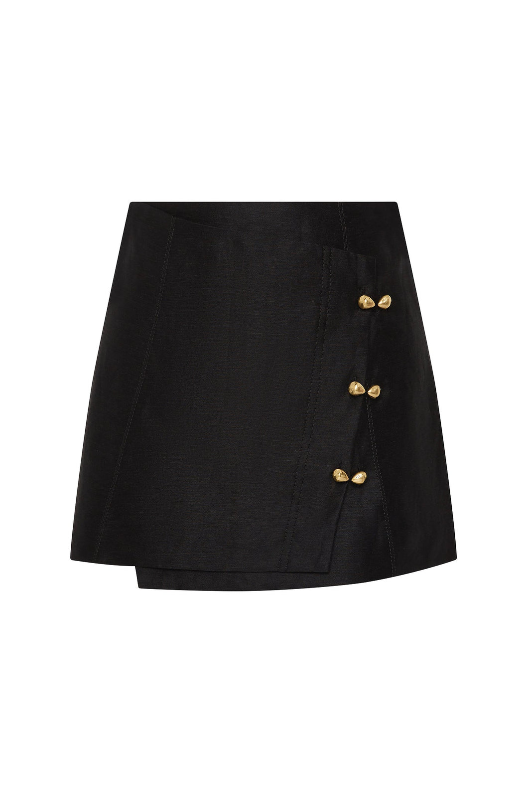 Amber Mini Skirt  - Black