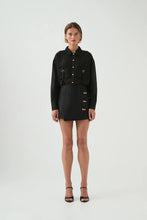 Load image into Gallery viewer, Amber Mini Skirt  - Black
