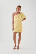 Load image into Gallery viewer, Cira Mini Dress  - Lemon
