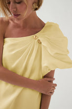 Load image into Gallery viewer, Cira Mini Dress  - Lemon
