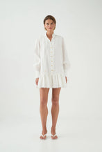 Load image into Gallery viewer, Cloud Embroidered Dress  - Ivory
