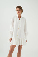 Load image into Gallery viewer, Cloud Embroidered Dress  - Ivory
