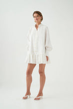 Load image into Gallery viewer, Cloud Embroidered Dress  - Ivory
