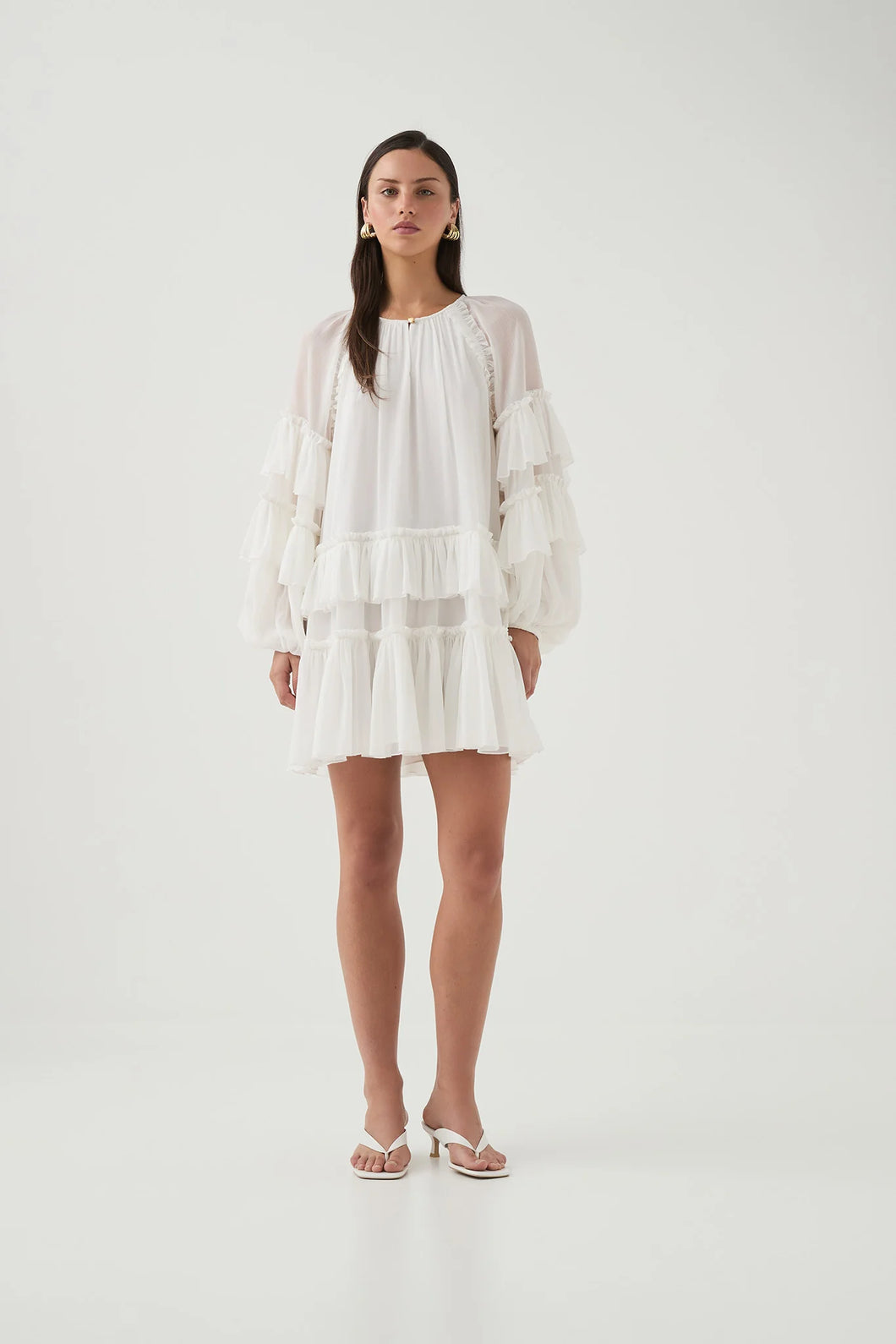 Mina Mini Dress  - Ivory