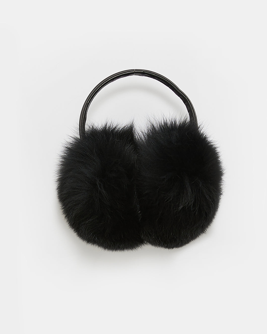 Earwarmer Fox  - Black