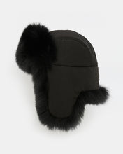 Load image into Gallery viewer, Chapka Skiwear Fabric/Fox  - Black
