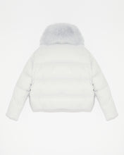 Load image into Gallery viewer, Down Jacket Technical Fabric/Lg  Hair Lamb  - Sky Blue
