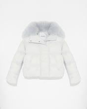 Load image into Gallery viewer, Down Jacket Technical Fabric/Lg  Hair Lamb  - Sky Blue
