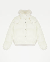Load image into Gallery viewer, Down Jacket Uv Reactif Fabric /Lh Lamb  - Uv Blue Sky
