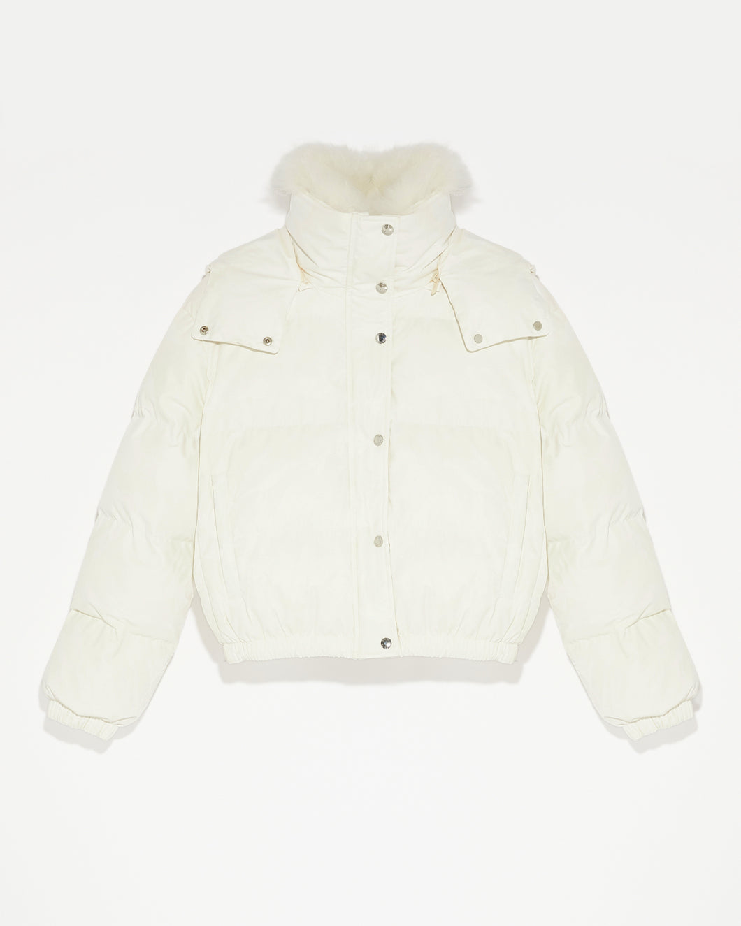 Down Jacket Uv Reactif Fabric /Lh Lamb  - Uv Blue Sky
