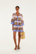 Load image into Gallery viewer, Stripes Light Blush Mini Dress - Hilo
