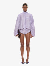 Load image into Gallery viewer, Light Leak Jacquard Zipped One Piece - Lilac
