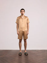 Load image into Gallery viewer, Palma Silk Lotus Printed Shorts
