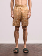 Load image into Gallery viewer, Palma Silk Lotus Printed Shorts
