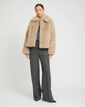 Load image into Gallery viewer, Jacket Lg Lamb/Knit Baby Merinos - Ficelle
